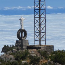 Jesus above the clouds (on the western Minas Gerais side)